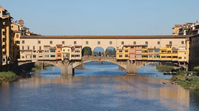 Cadenas d’amour à Florence — Ponte Vecchio